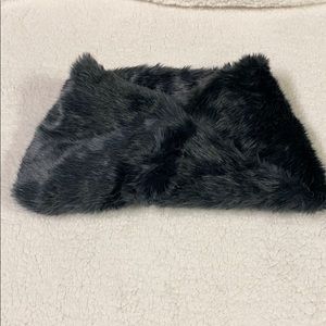 Faux fur infinity cowl